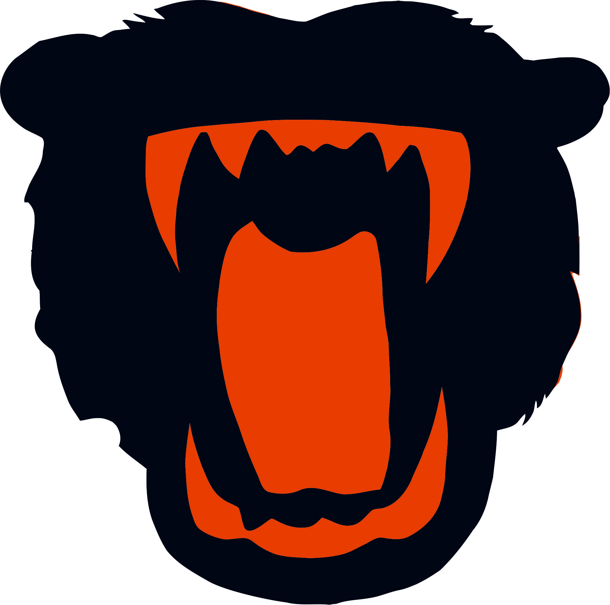 Chicago Bears Halloween Logo iron on transfers